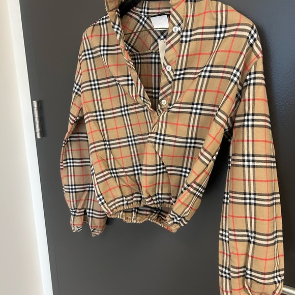 The Bay S NWT VINTAGE Check Plaid slight crop- yes this is NWT from 30 years ago - Picture 3 of 13